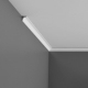 Profilo sguscia soffitto o soffitto basso cornicetta in polimero sagoma Monza