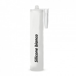 silicone per battiscopa bianco ral