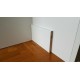 Battiscopa bianco alto cm 12 bordo quadro moderno in mdf spessore 14 millimetri