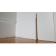 Battiscopa mdf alto 14 centimetri sagomato ducale inglese verniciato bianco standard