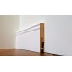 Battiscopa sagomato mdf Gorizia bianco alto 8 centimetri spessore mm 15