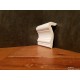 Profilo bianco mezzo muro 8 cm extra resistente da verniciare