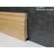 battiscopa in legno alto sagomato ducale inglese soft Rovere mm 100 spessore mm 15