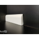 battiscopa zoccolino curvabile per pareti tonde bordo tondo mm 44x10 cornicetta