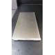 Battiscopa zoccolino impermeabile cm 8 x 1 bordo quadro effetto alluminio inox titanio (2)