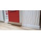 Battiscopa zoccolino economico bianco alto 10 cm spessore mm 15