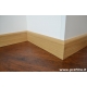 Battiscopa Rovere impiallacciato bordo tondo alto mm 75 spessore mm 13