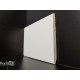 battiscopa bianco ral 9010 e ral 9016 alto in legno moderno bordo quadro 12 centimetri 