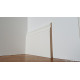Battiscopa mdf alto 14 centimetri sagomato ducale inglese verniciato bianco ral 9010