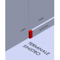 Terminale sinistro come da battiscopa acquistato