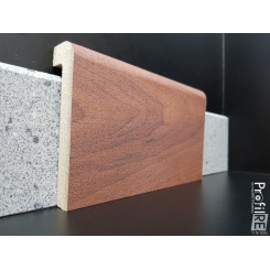 coprizoccolo coprimarmo mdf effetto noce nazionale per pavimenti legno e laminati