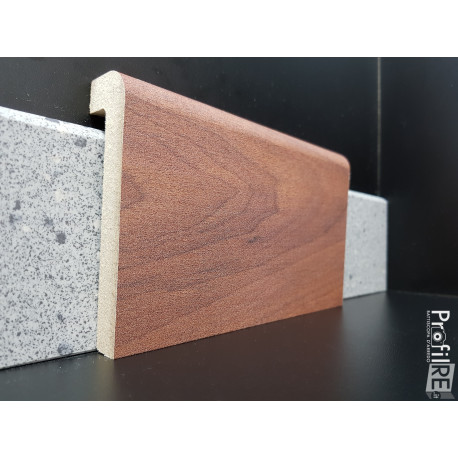 coprizoccolo coprimarmo mdf effetto noce nazionale per pavimenti legno e laminati