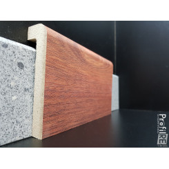 coprizoccolo coprimarmo mdf effetto mogano per pavimenti legno e laminati