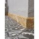 Battiscopa rustico osb zoccolino design in legno grezzo