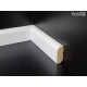 battiscopa basso 4 cm legno massello bianco spessore mm 15