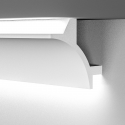 Veletta porta led per soffitto EXTRA RESISTENTE e PRONTA ALL'USO mm 90 X 90 fk703