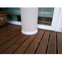Battiscopa zoccolino curvabile per pareti tonde o curve alto 8 cm