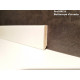 Battiscopa zoccolino basso laccato bianco ral 9010 in legno mm40x10