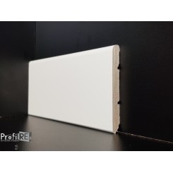 battiscopa bianco laminato ral 9001 in legno bordo tondo 7 cm (1)