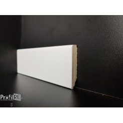 battiscopa zoccolino verniciato ral 9010 basso 5 cm moderno in legno