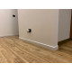 Battiscop alto 10 cm liscio bordo tondo in mdf pellicolato bianco (1)