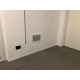 battiscopa bianco basso 2 centimetri massello bordo quadro 