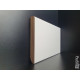 Battiscopa bianco ral 1013 alto bordo quadro moderno 10 cm spessore 13 mm
