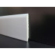 Battiscopa grigio ral 7036 legno bordo tondo mm 70 spessore mm 10