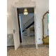 battiscopa alto in stile da 18 cm colore bianco cantiere Torino (4)