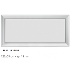 cornice boiserie bianco tinteggiabile in duro polimero cm 120