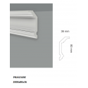 Veletta cornice soffitto sagomata in duro polimero EXTRA RESISTENTE cm 8 x mm 36