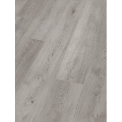 Pavimento SPC minerale Slim finitura rovere ghiaccio posa flottante mm 5,5 con materassino assemblato