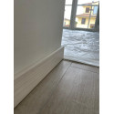 Battiscopa zoccolino Palissandro bianco matrix alto mm 75 spessore mm 10