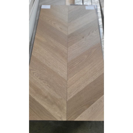Pavimento SPC spina 45 finitura Rovere Chalet posa flottante mm 6 con materassino assemblato