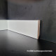 battiscopa zoccolino di 5 cm bianco ral 9016 basso moderno in legno