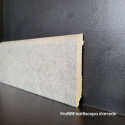 Battiscopa effetto cemento impermeabile e flessibile colore 503 c