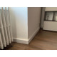 Coprizoccolo coprimarmo mdf bianco bordo meno tondo per pavimenti legno e laminati alto cm 10 (1)