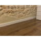 Coprizoccolo coprimarmo mdf bianco bordo meno tondo per pavimenti legno e laminati alto cm 10 (5)