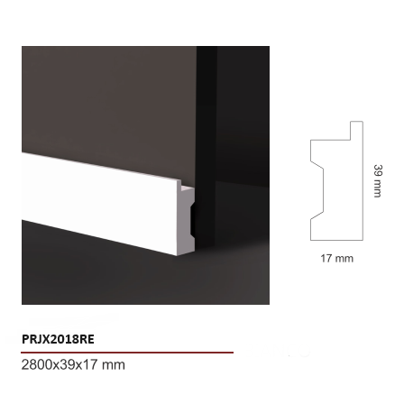 Mini veletta porta led per soffitto EXTRA RESISTENTE e PRONTA ALL'USO mm 39  x 17