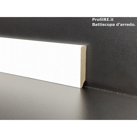 Battiscopa di 3 cm bianco in mdf spessore 1 cm verniciabile