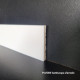 Battiscopa slim ultra sottile altezza variabile su richiesta in duro polimero colore bianco battiscopa di spessore mm 5.