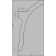 Veletta porta led per soffitto EXTRA RESISTENTE e PRONTA ALL'USO mm 100 X 50 tecnico