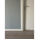 Battiscopa moderno bianco ral 9010 in legno alto cm 7 spessore mm 10 foto Sorbara Massimo (5)