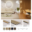 Pannelli rivestimento dogato cm 280 effetto legno larghezza cm 12