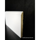 Battiscopa alto sagomato con modanatura leggera Torino anti umidità 12 cm spessore mm 12 bianco ral 9016