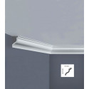 Veletta cornice soffitto sagomata in duro polimero EXTRA RESISTENTE cm 4 x cm 4,3