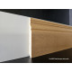 Battiscopa massello tinto Rovere sagomato ducale inglese alto 10 cm