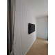 Rivestimento parete moderno Wave cm 280 foto materiale posato