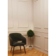 Boiserie moderna quadrata econocmica, colore bianco o da verniciare posa