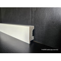 Battiscopa zoccolino bianco moderno PRONTO ALL'USO o verniciabile mm 39 x 17